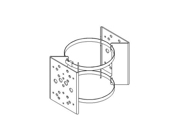 Raytec stolpeadapter for 2x Raylux/max kan brukes med PBC-PSU-ADAP